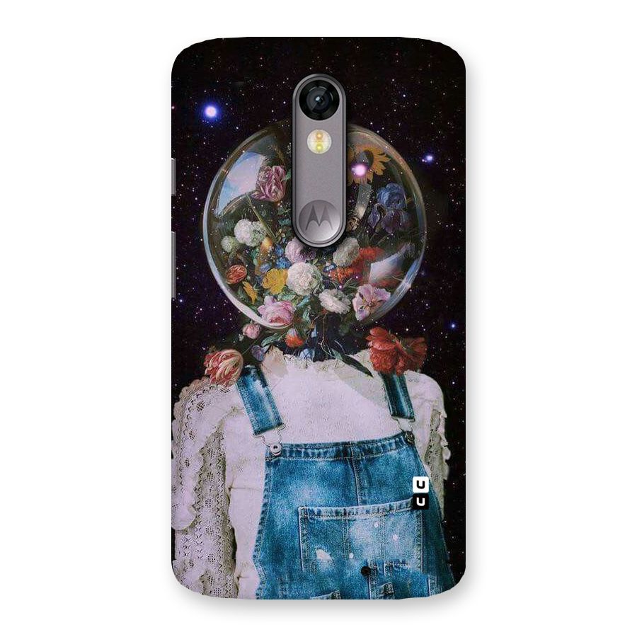 Flower Face Back Case for Moto X Force
