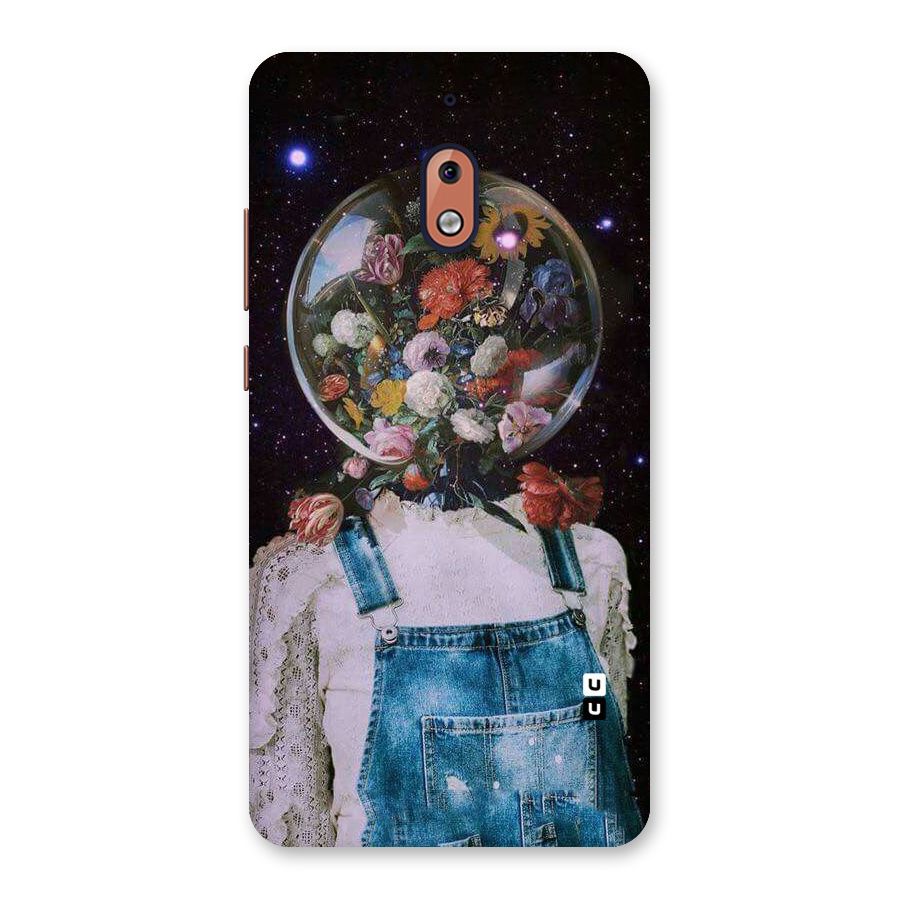 Flower Face Back Case for Nokia 2.1