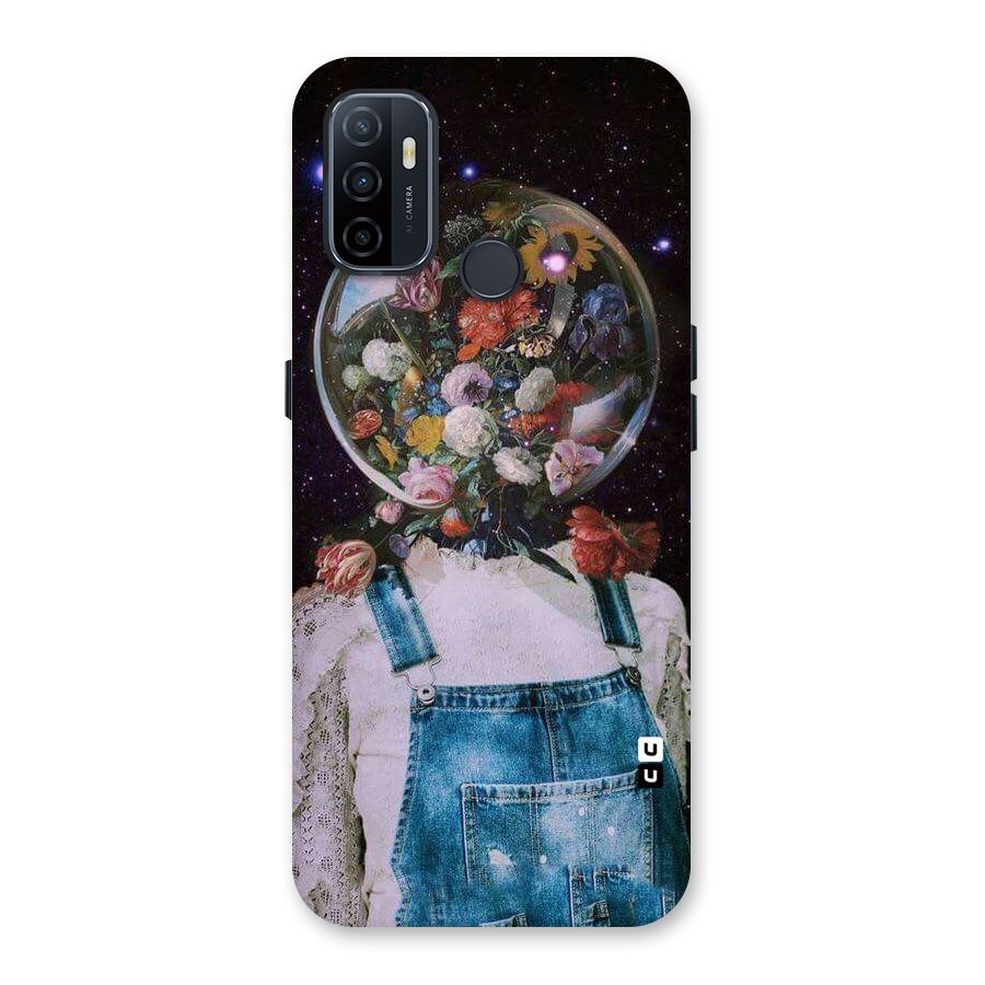 Flower Face Back Case for Oppo A32