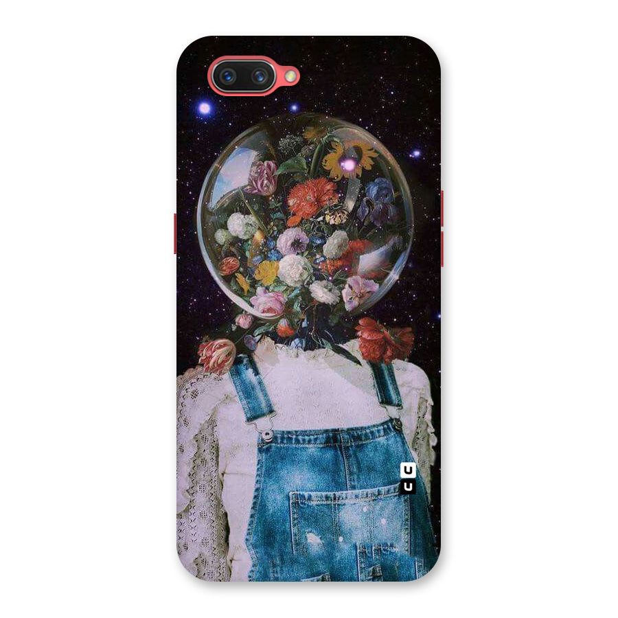 Flower Face Back Case for Oppo A3s