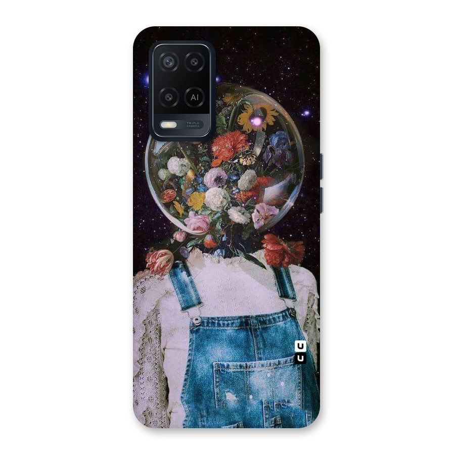 Flower Face Back Case for Oppo A54