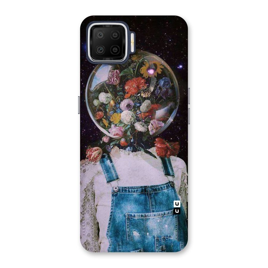 Flower Face Back Case for Oppo F17