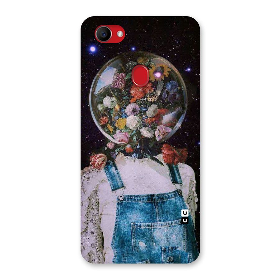 Flower Face Back Case for Oppo F7