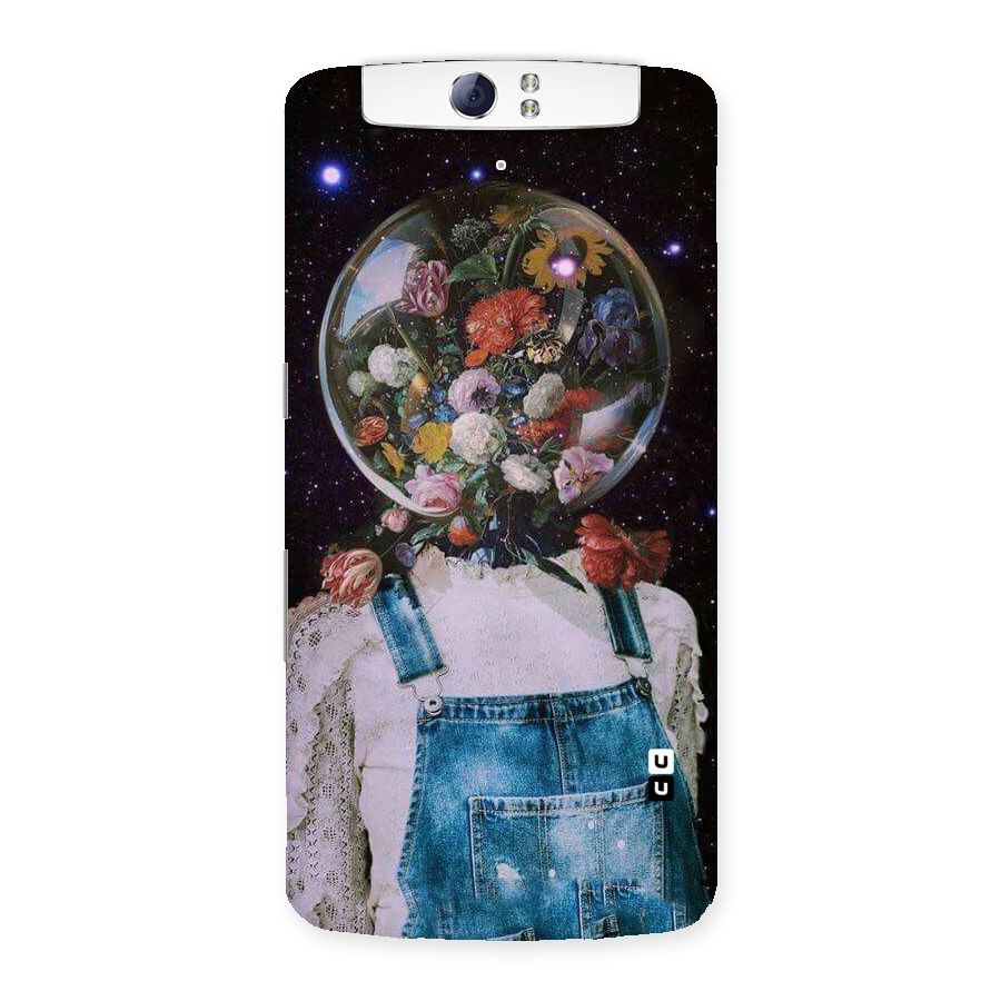 Flower Face Back Case for Oppo N1