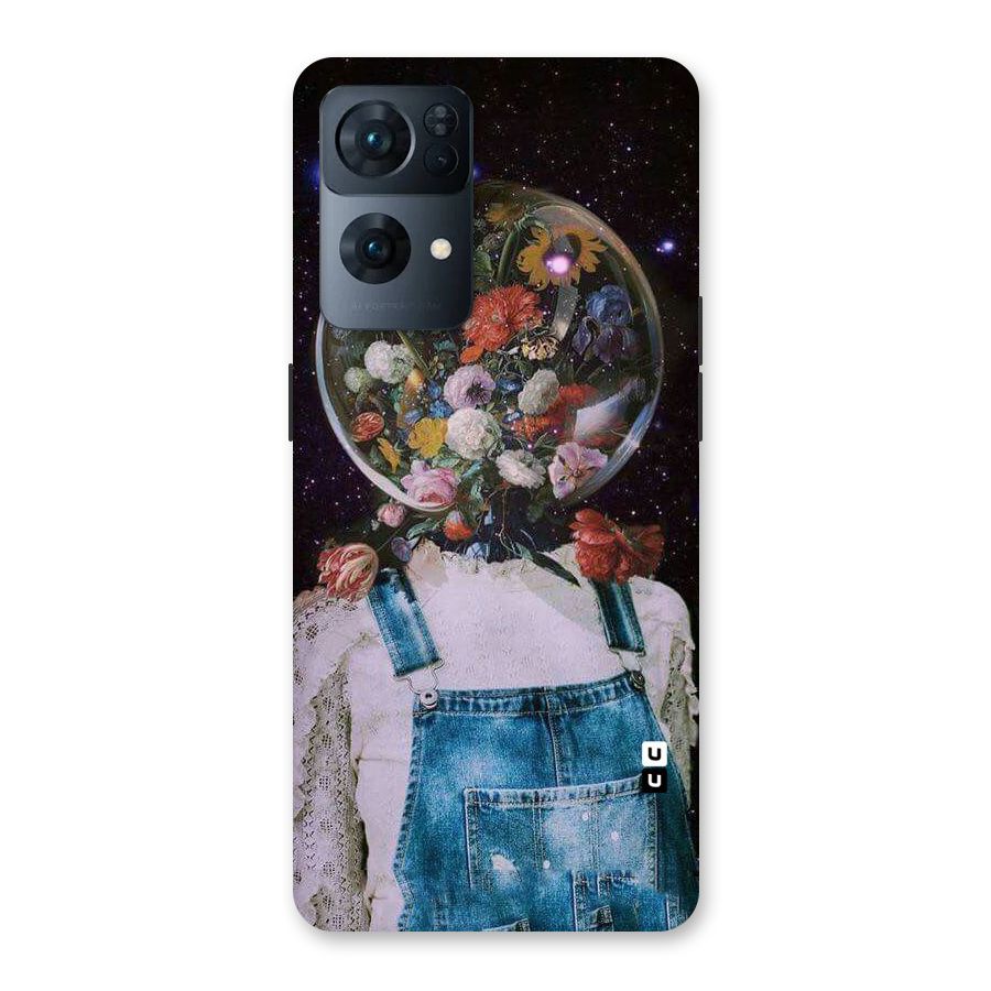 Flower Face Back Case for Oppo Reno7 Pro 5G