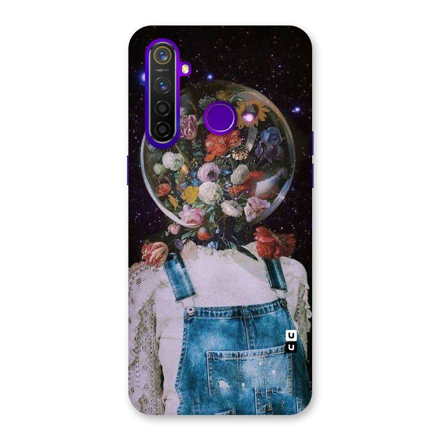 Flower Face Back Case for Realme 5 Pro