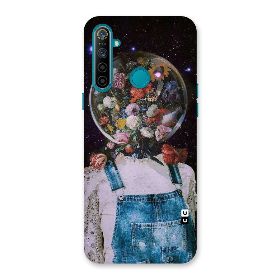Flower Face Back Case for Realme 5i