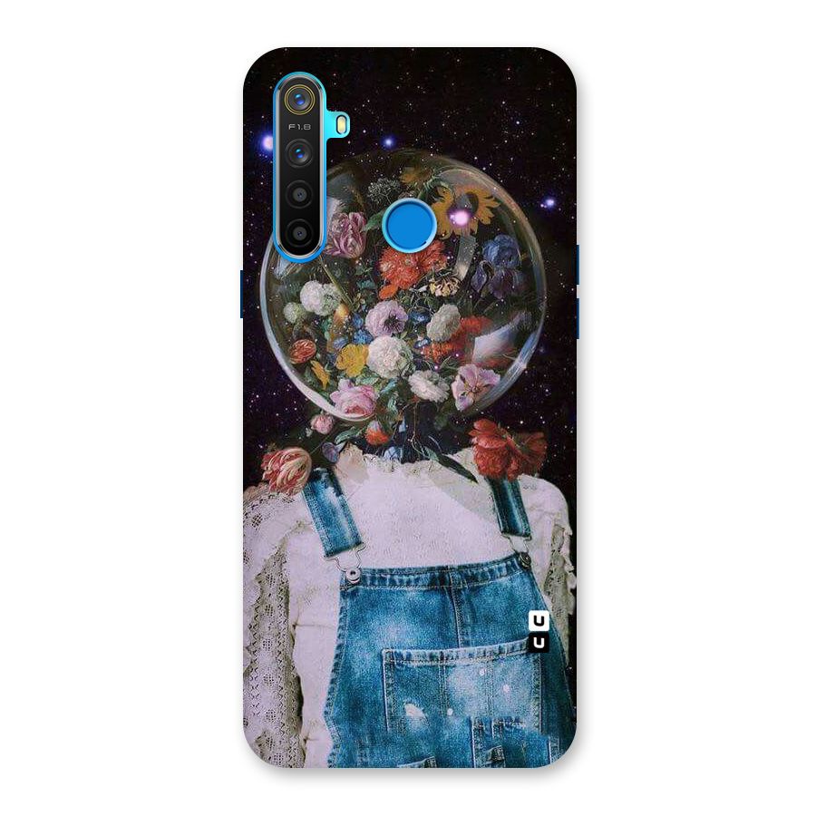Flower Face Back Case for Realme 5s