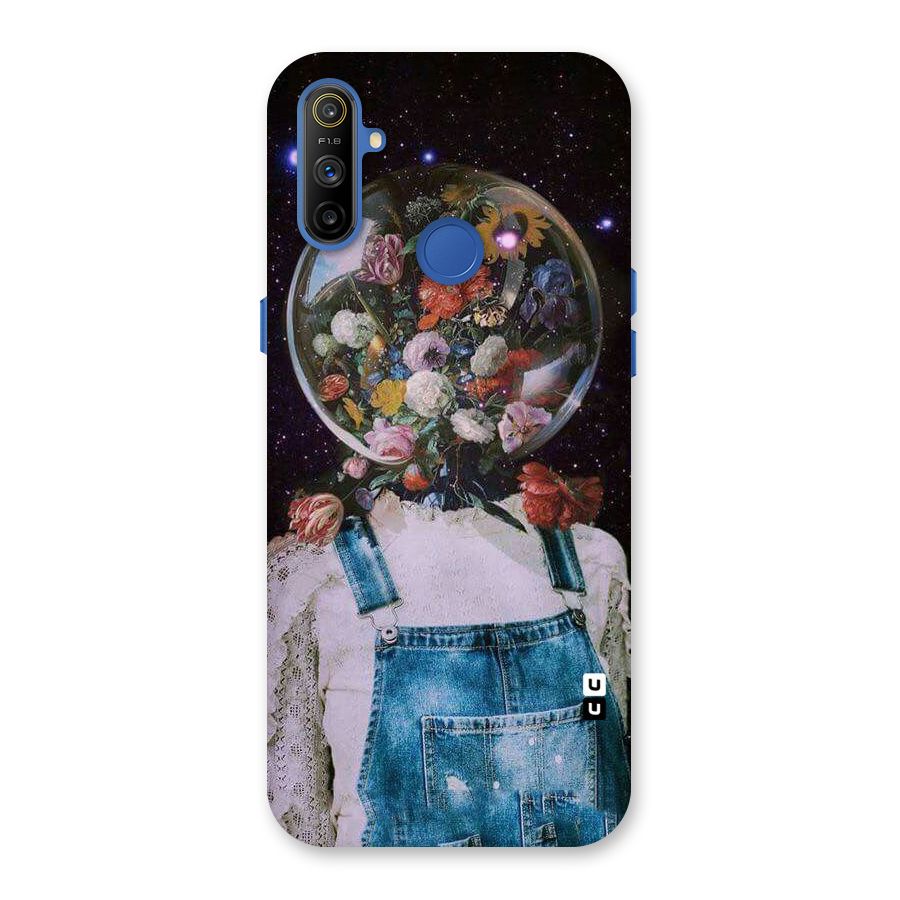 Flower Face Back Case for Realme Narzo 10A