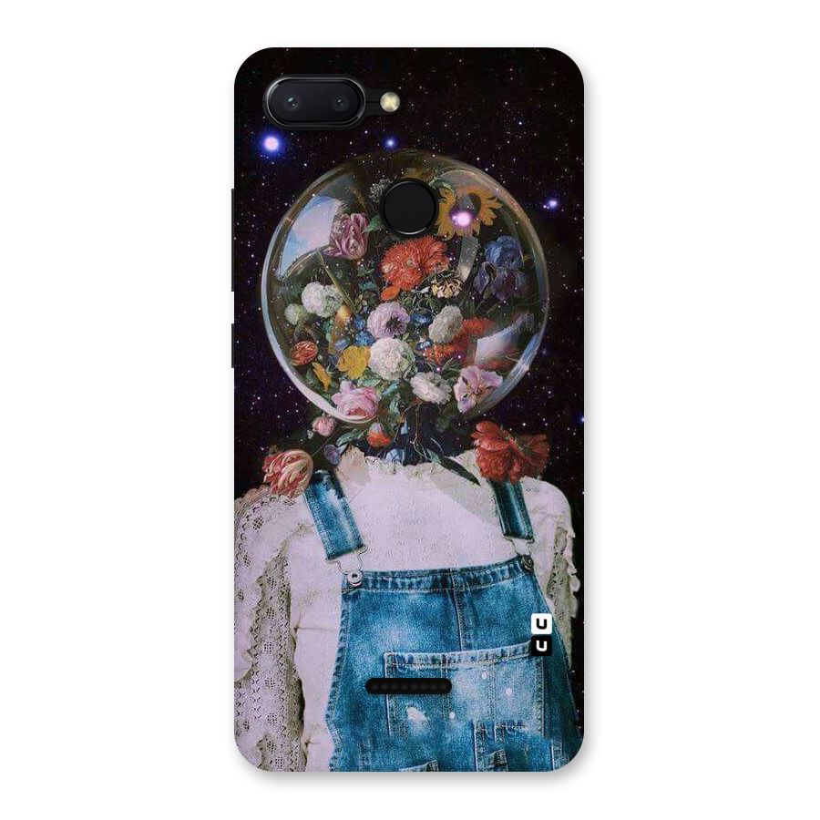 Flower Face Back Case for Redmi 6