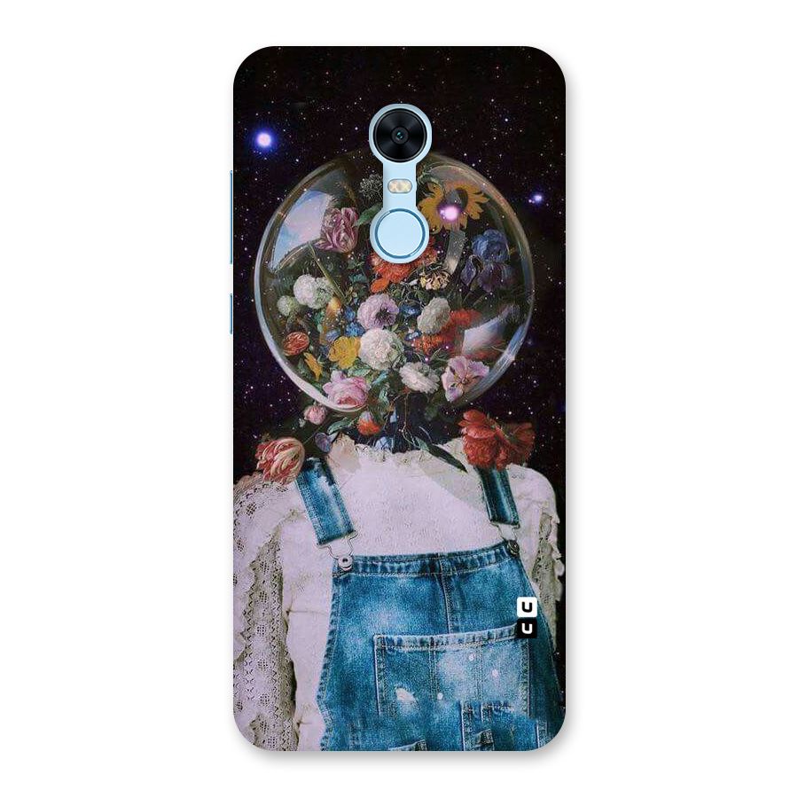 Flower Face Back Case for Redmi Note 5