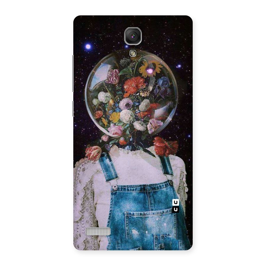 Flower Face Back Case for Redmi Note Prime