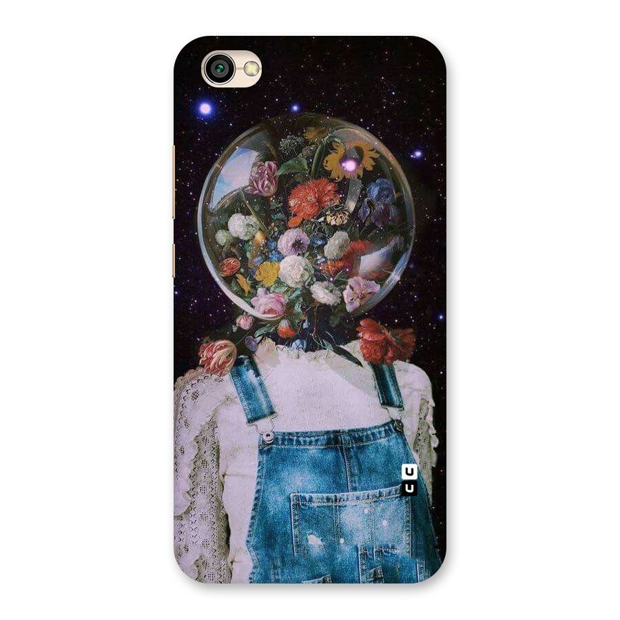 Flower Face Back Case for Redmi Y1 Lite