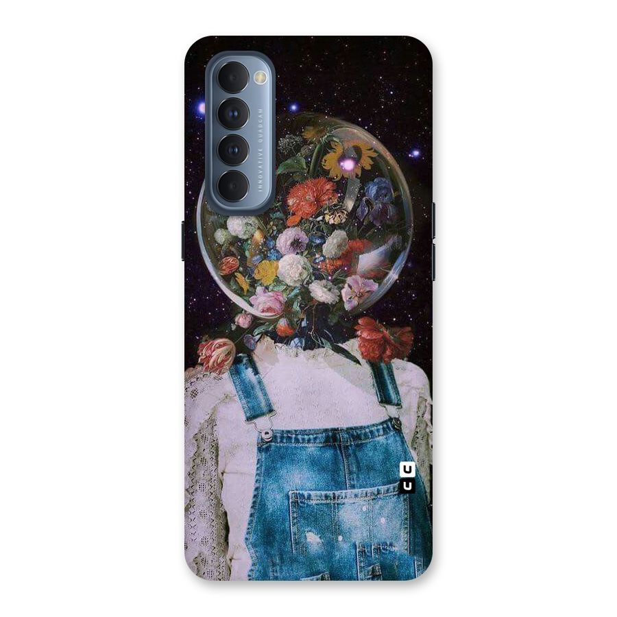 Flower Face Back Case for Reno4 Pro