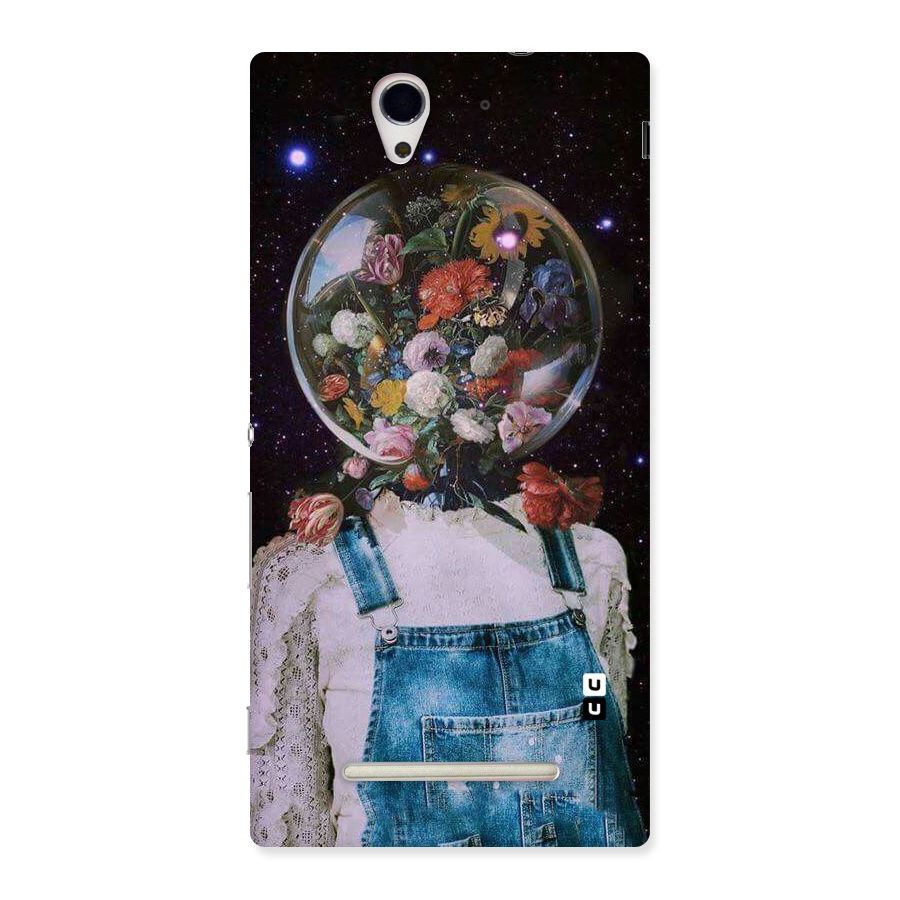 Flower Face Back Case for Sony Xperia C3