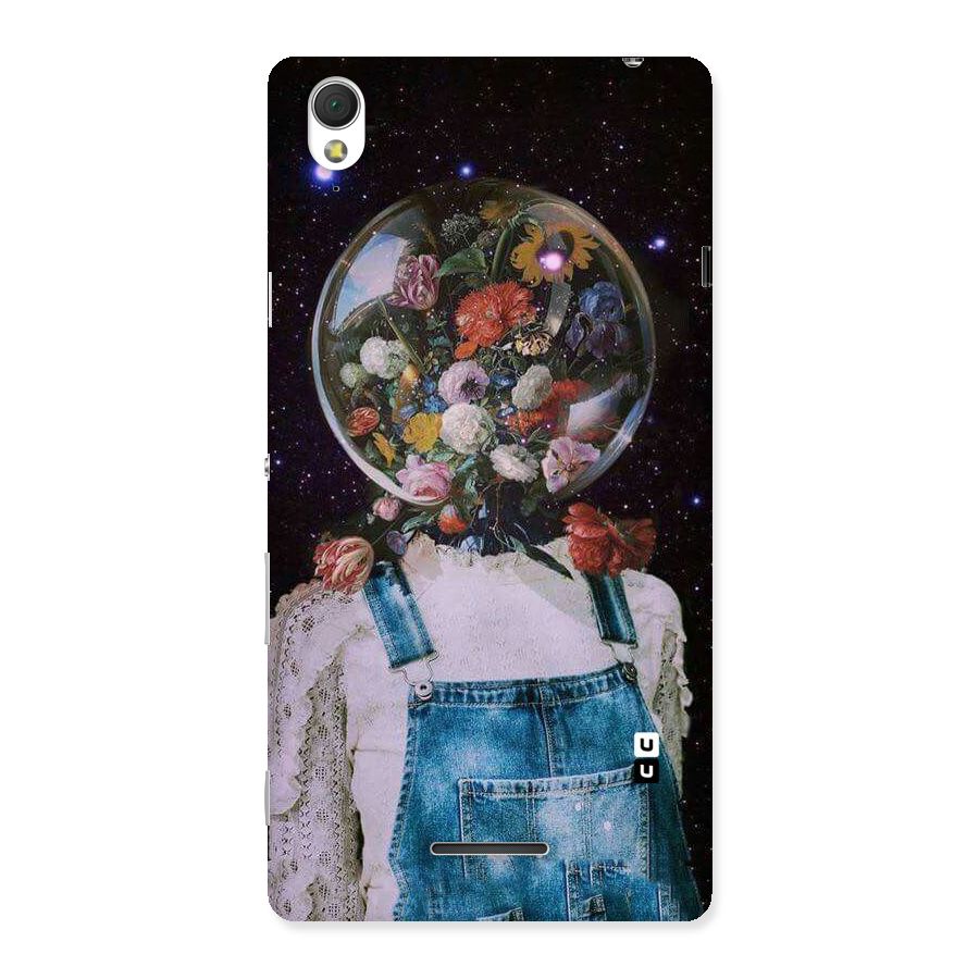 Flower Face Back Case for Sony Xperia T3