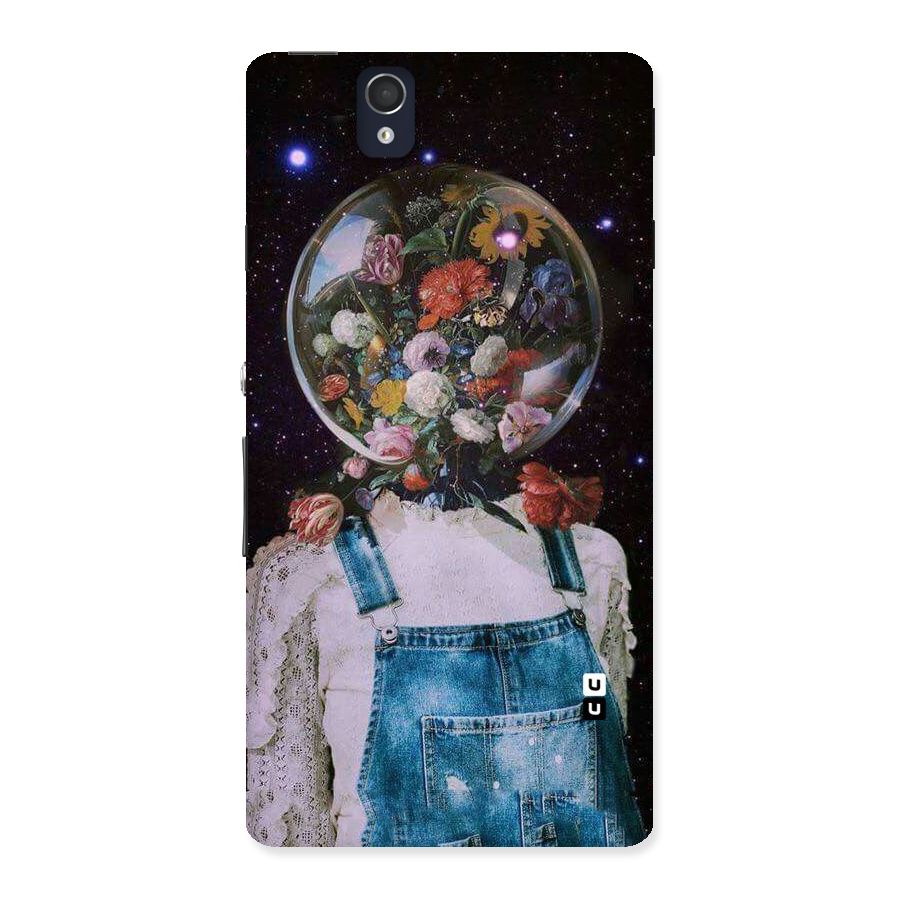 Flower Face Back Case for Sony Xperia Z