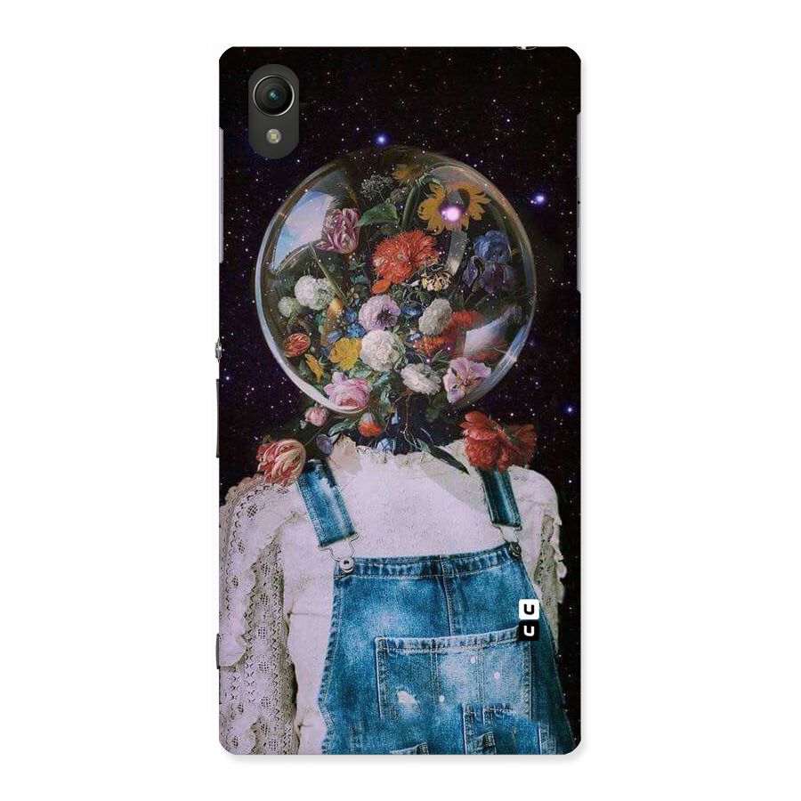 Flower Face Back Case for Sony Xperia Z1