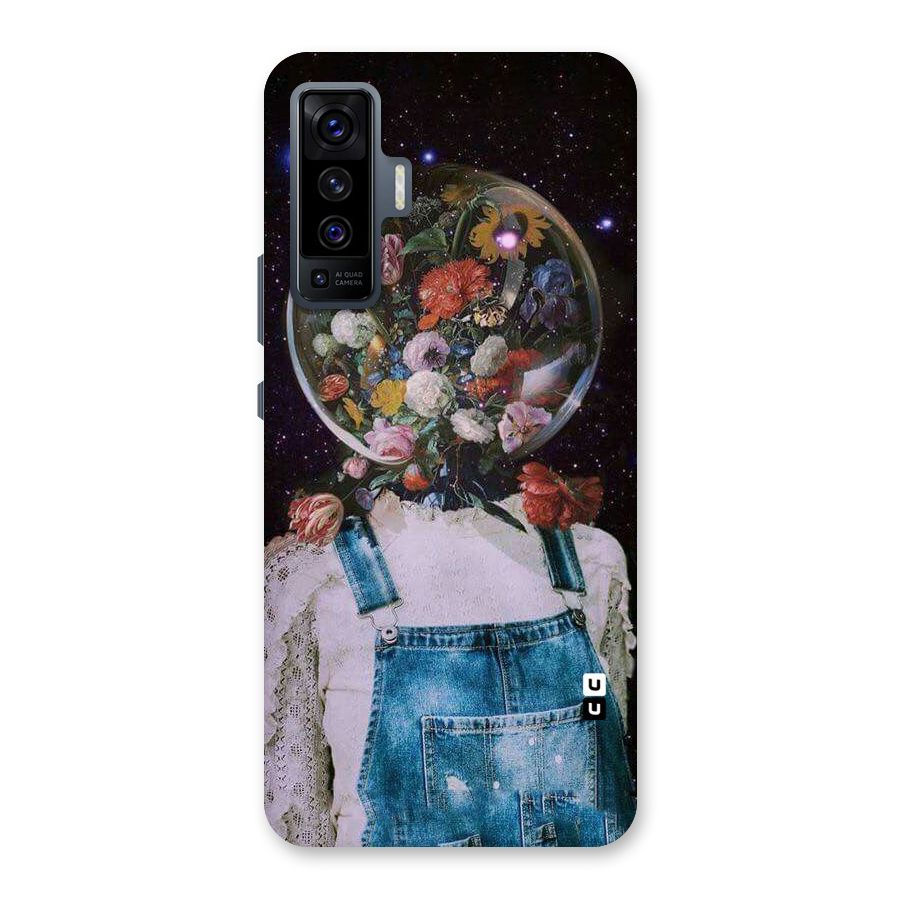 Flower Face Back Case for Vivo X50