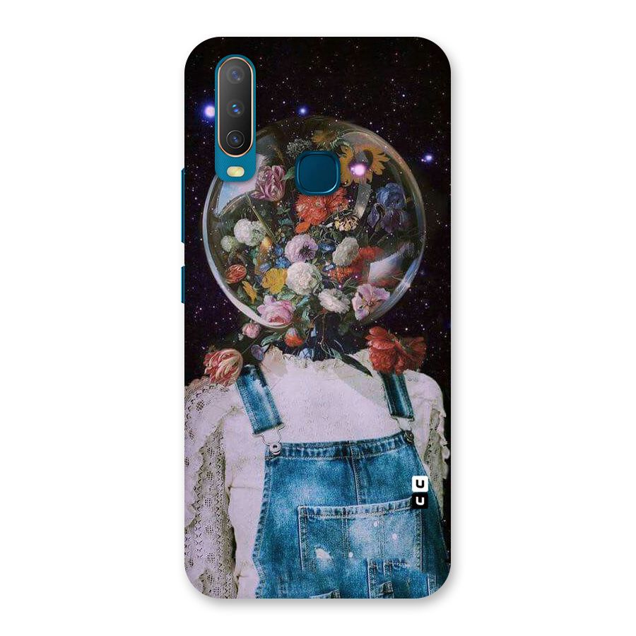 Flower Face Back Case for Vivo Y15