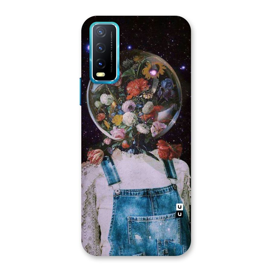 Flower Face Back Case for Vivo Y20G
