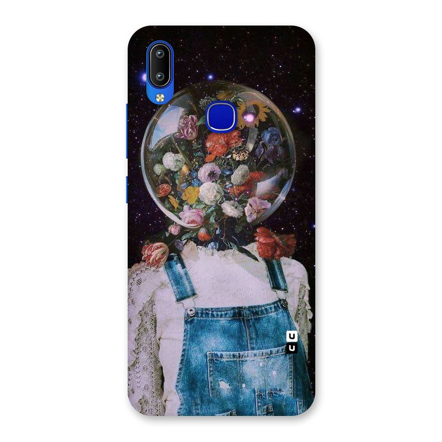 Flower Face Back Case for Vivo Y91