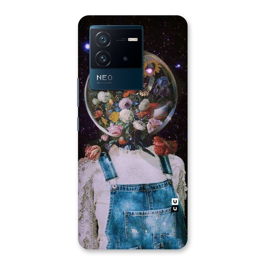 Flower Face Back Case for Vivo iQOO Neo 6 5G