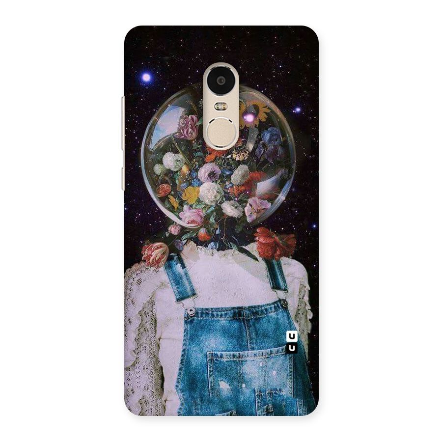 Flower Face Back Case for Xiaomi Redmi Note 4
