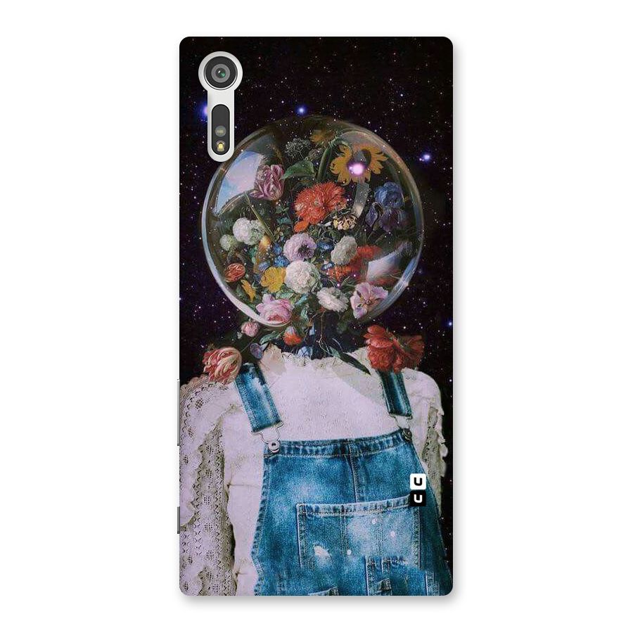 Flower Face Back Case for Xperia XZ
