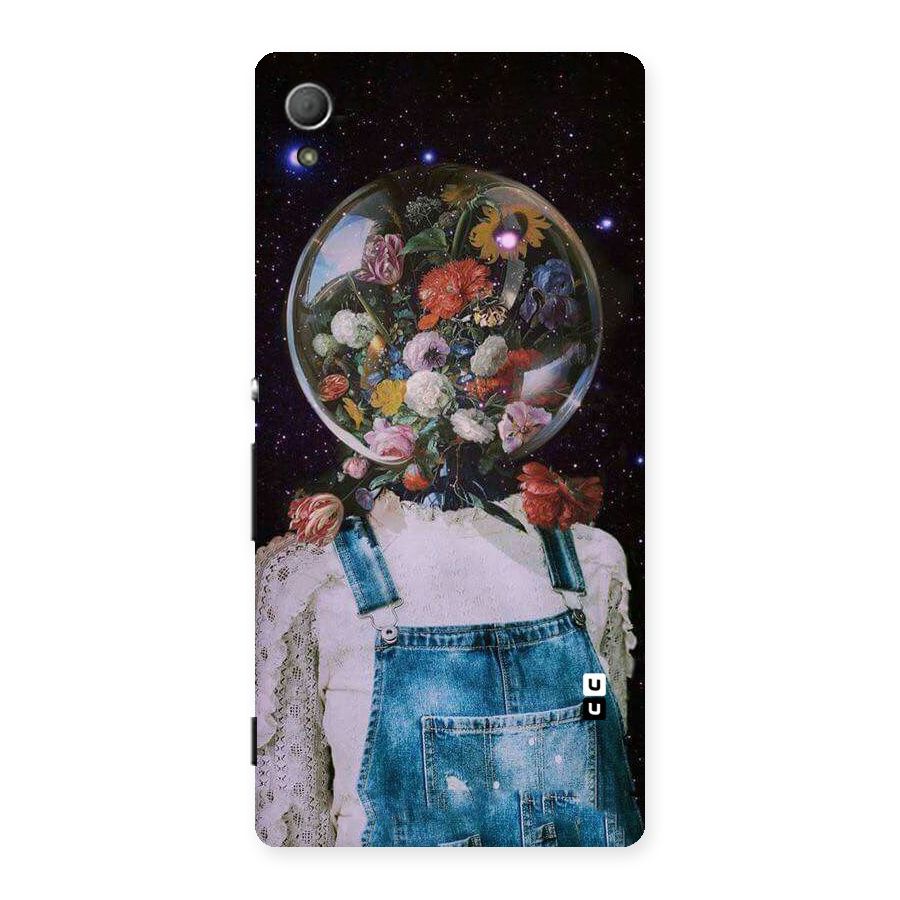 Flower Face Back Case for Xperia Z4