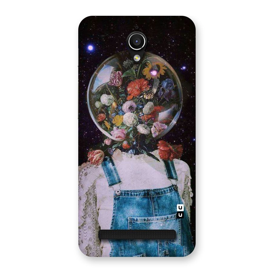 Flower Face Back Case for Zenfone Go