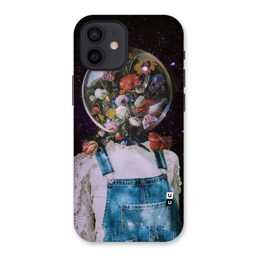 Flower Face Back Case for iPhone 12