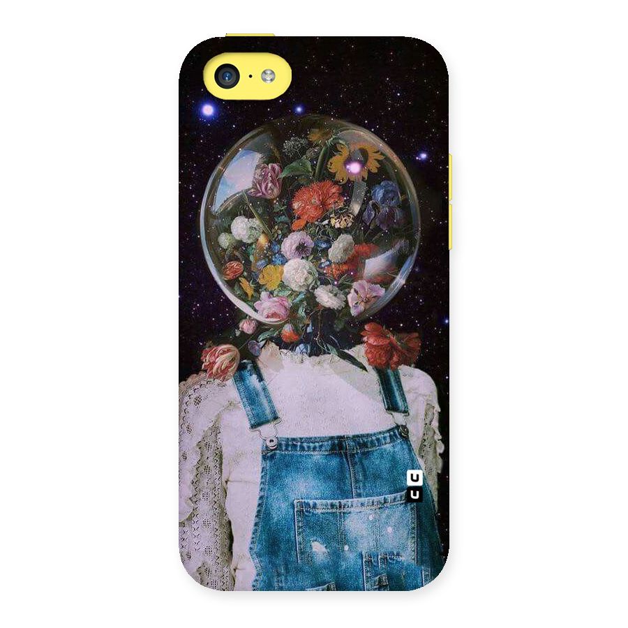 Flower Face Back Case for iPhone 5C