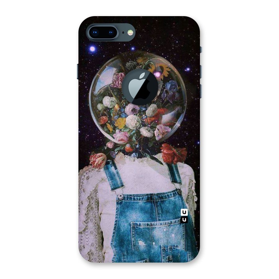 Flower Face Back Case for iPhone 7 Plus Logo Cut