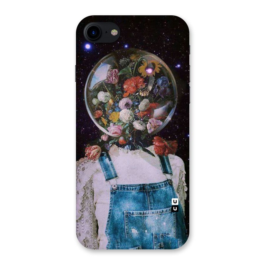 Flower Face Back Case for iPhone SE 2020