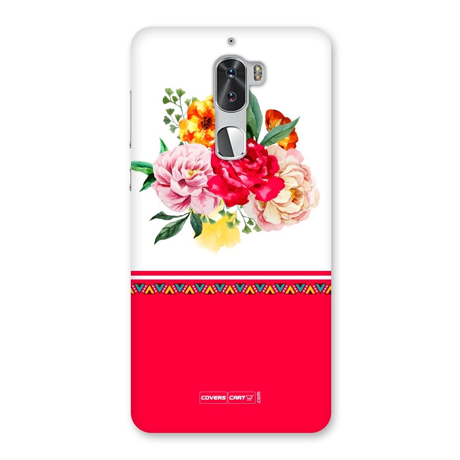 Flower Fusion Back Case for Coolpad Cool 1
