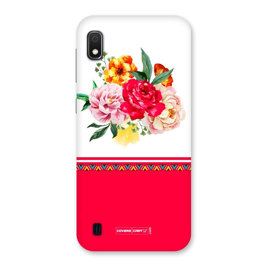 Flower Fusion Back Case for Galaxy A10