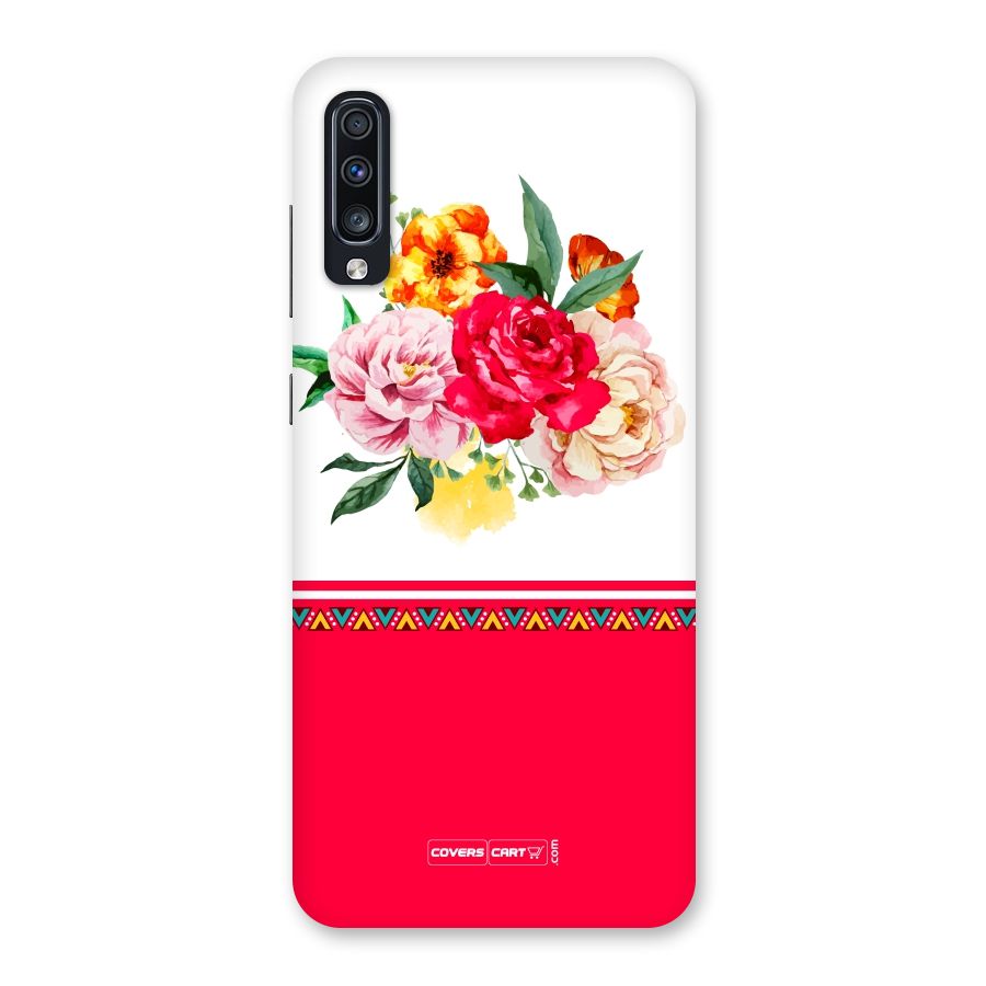 Flower Fusion Back Case for Galaxy A70