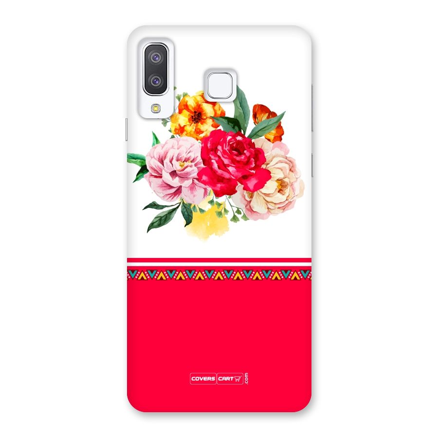 Flower Fusion Back Case for Galaxy A8 Star