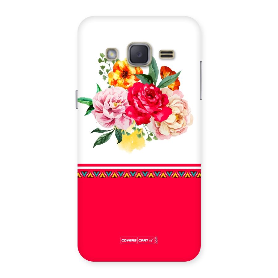Flower Fusion Back Case for Galaxy J2