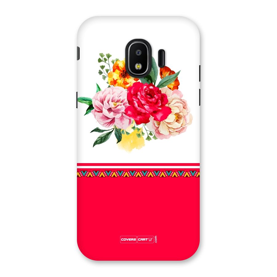 Flower Fusion Back Case for Galaxy J2 Pro 2018