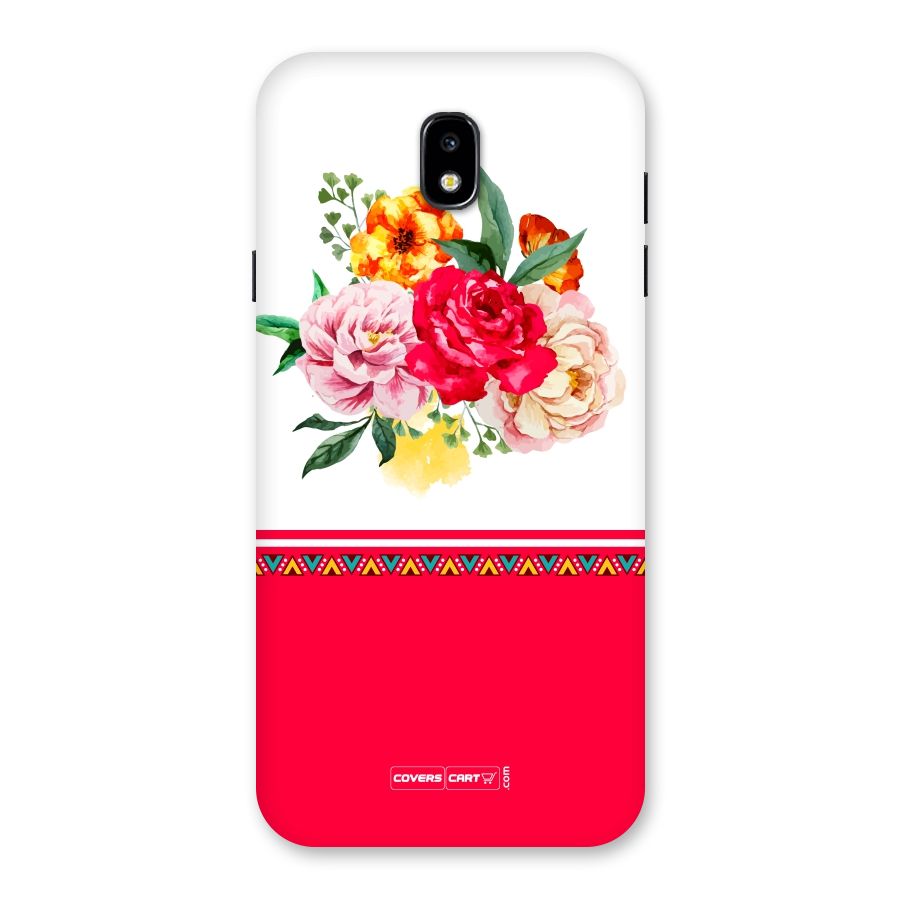 Flower Fusion Back Case for Galaxy J7 Pro