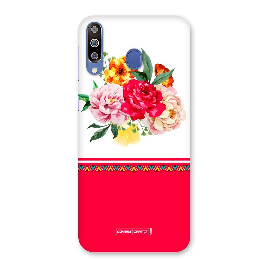 Flower Fusion Back Case for Galaxy M30