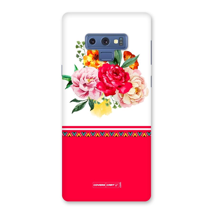 Flower Fusion Back Case for Galaxy Note 9