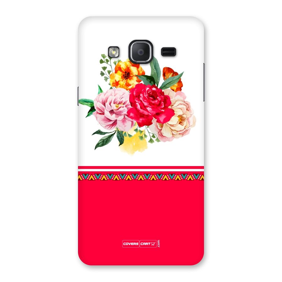 Flower Fusion Back Case for Galaxy On7 2015