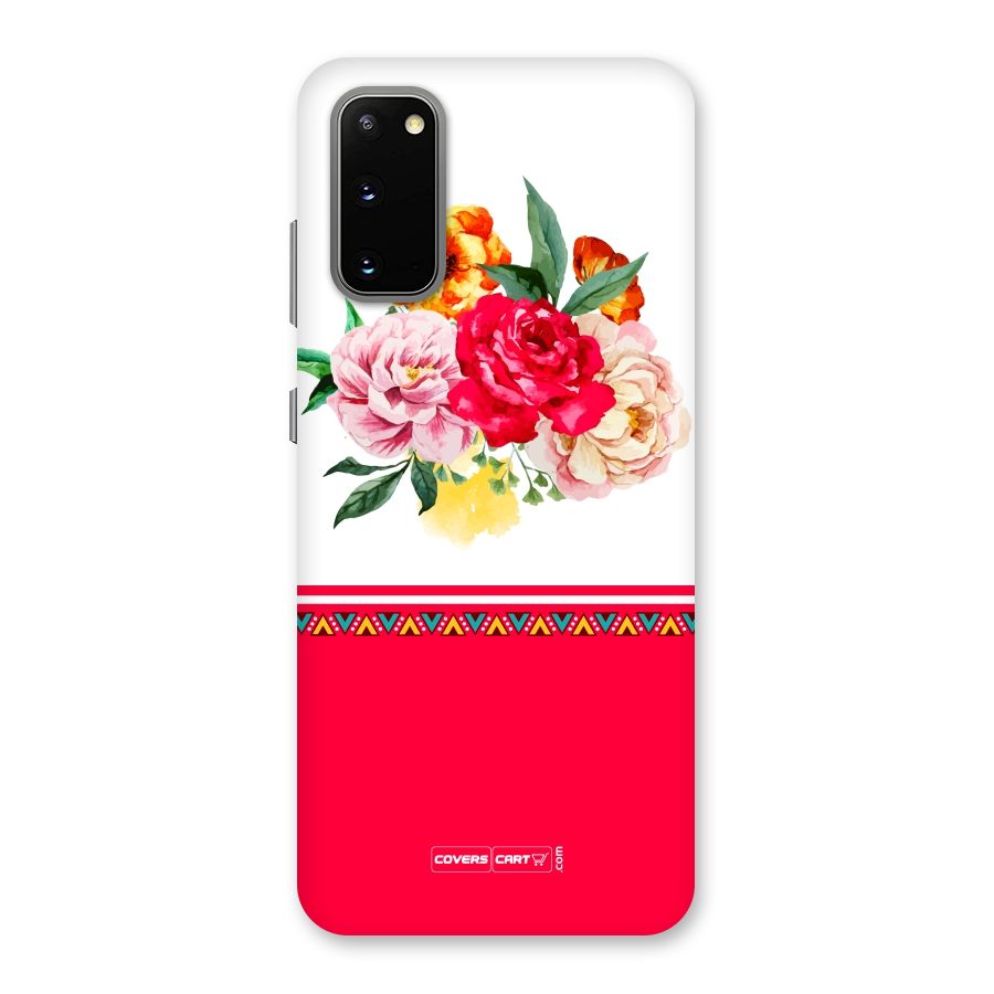 Flower Fusion Back Case for Galaxy S20