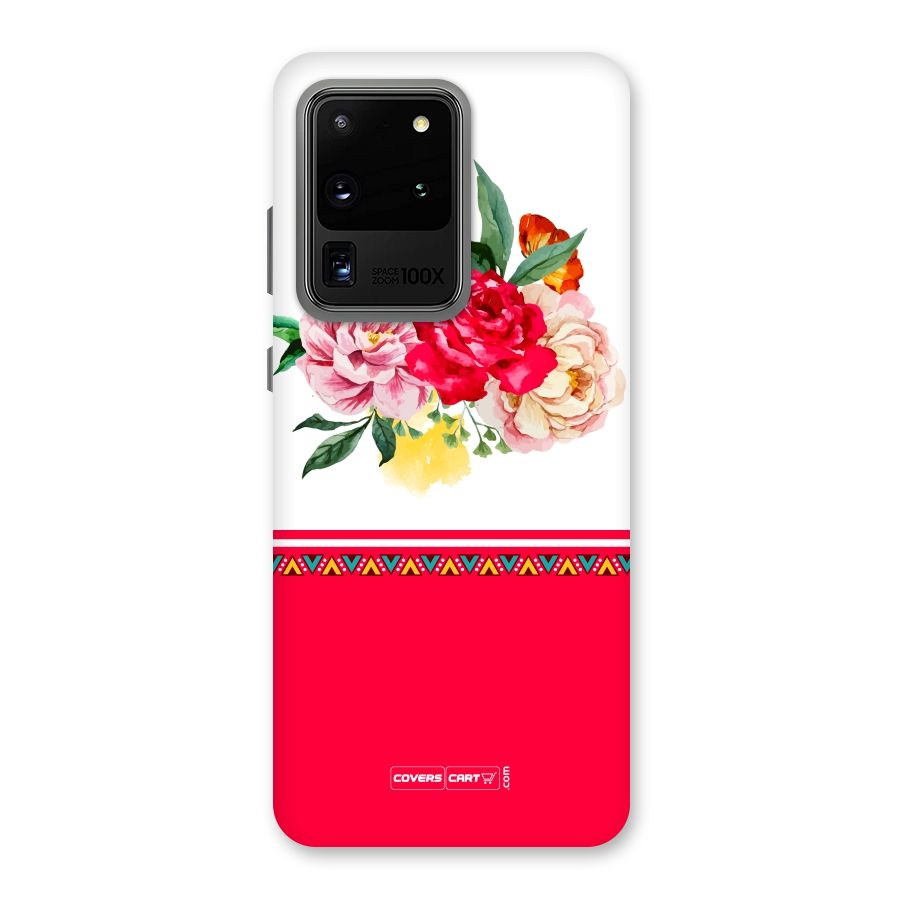 Flower Fusion Back Case for Galaxy S20 Ultra