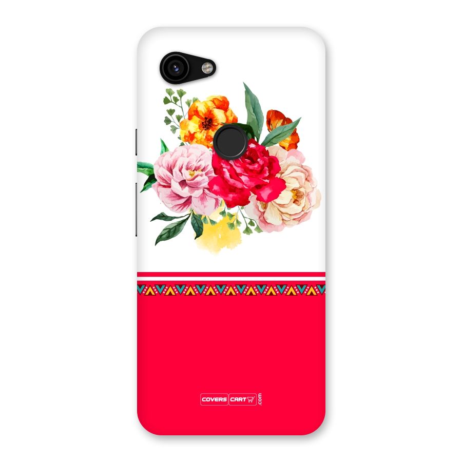 Flower Fusion Back Case for Google Pixel 3a