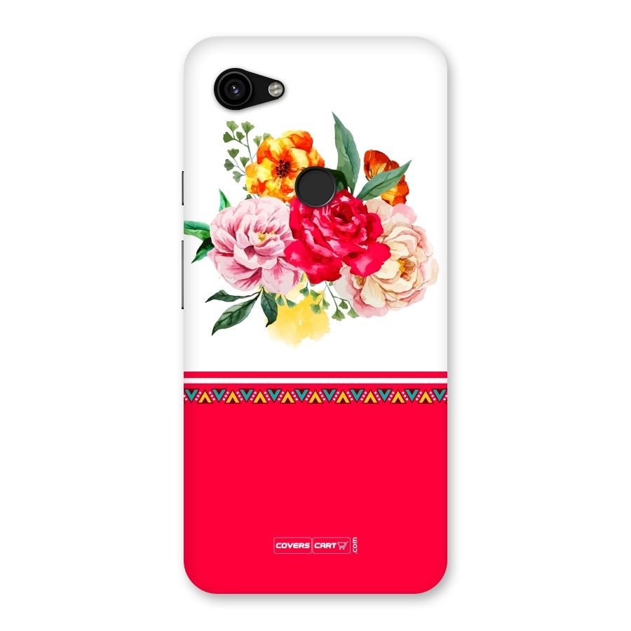 Flower Fusion Back Case for Google Pixel 3a XL