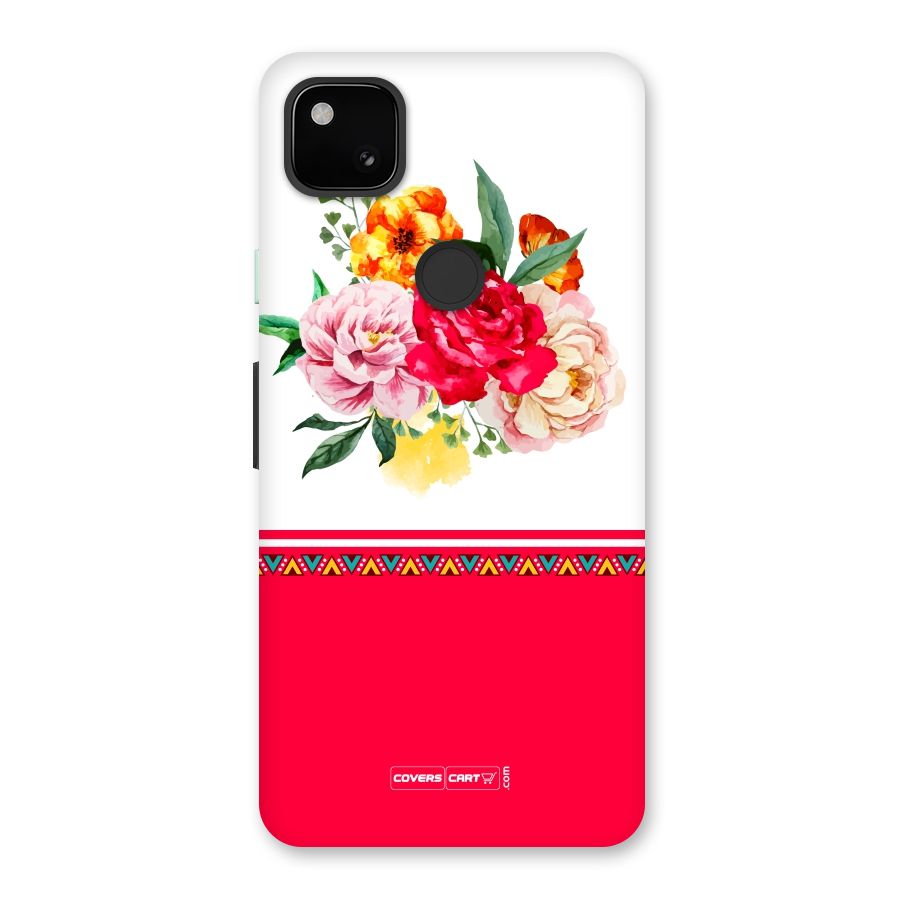Flower Fusion Back Case for Google Pixel 4a